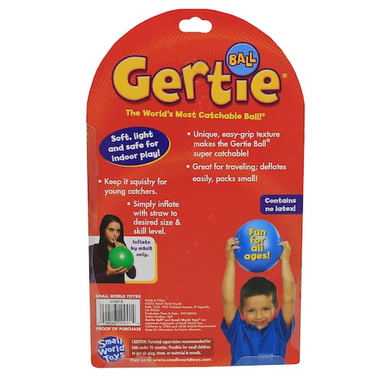 Small World Toys 9" Original Gertie® Ball